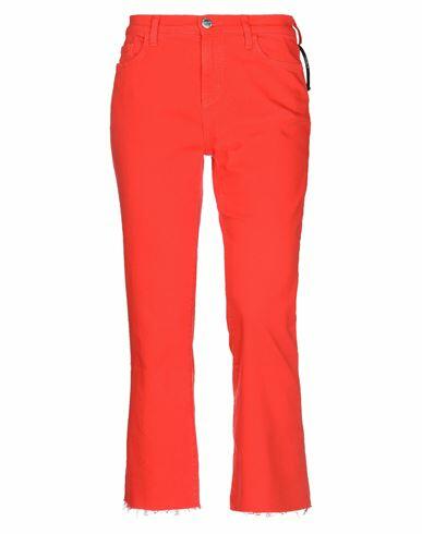 Current/elliott Woman Jeans Coral Cotton, Elastane Cover