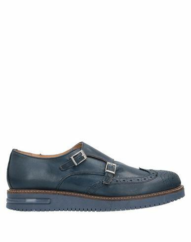 Bruno Verri Man Loafers Midnight blue Soft Leather Cover