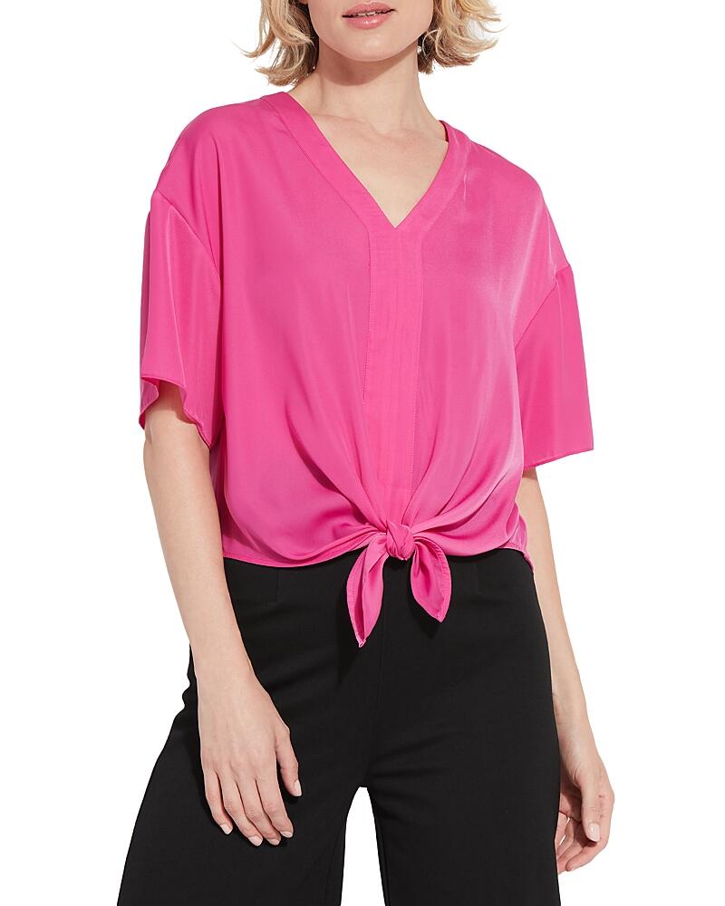 Lysse Cleo Tie Hem Top Cover