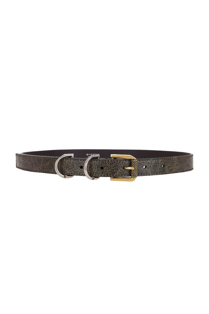 Givenchy Voyou Belt in Brown Cover