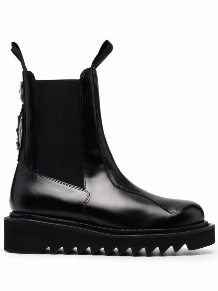 Toga Virilis chunky sole Chelsea boots - Black Cover