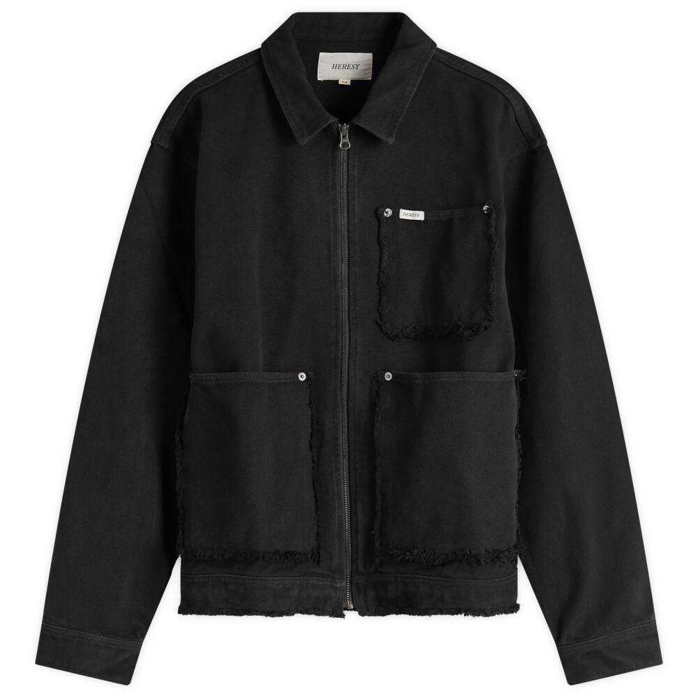 Heresy Men's Scraggy Work Jacket in Black Cover