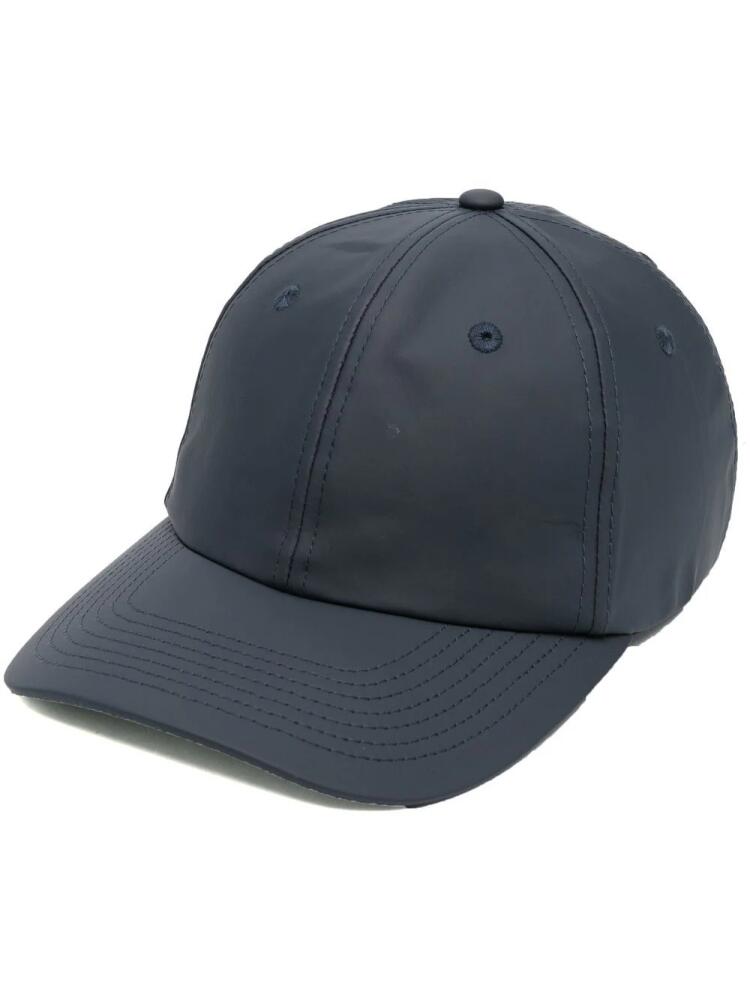 Rains waterproof curve-peak cap - Blue Cover