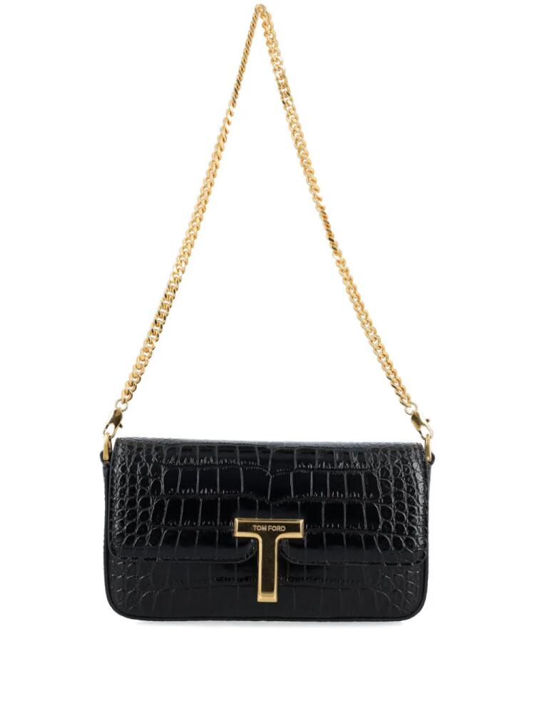 TOM FORD mini Wallis clutch bag - Black Cover