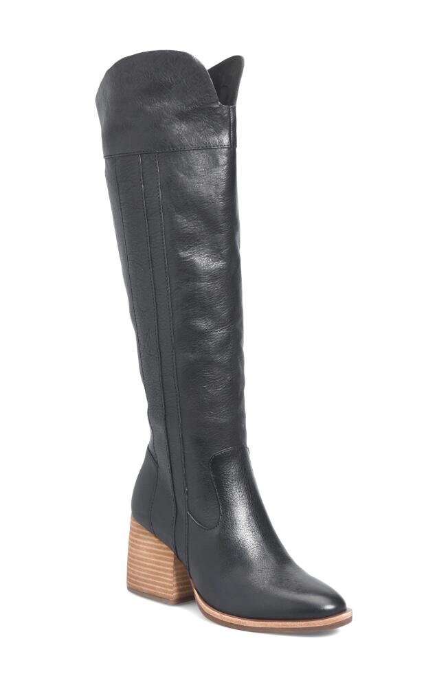 Kork-Ease Avril Knee High Boot in Black F/G Cover