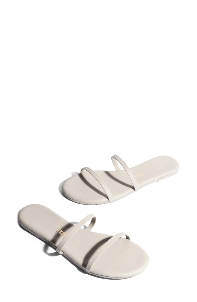 TKEES Gemma Slide Sandal in Matte Grey Cover