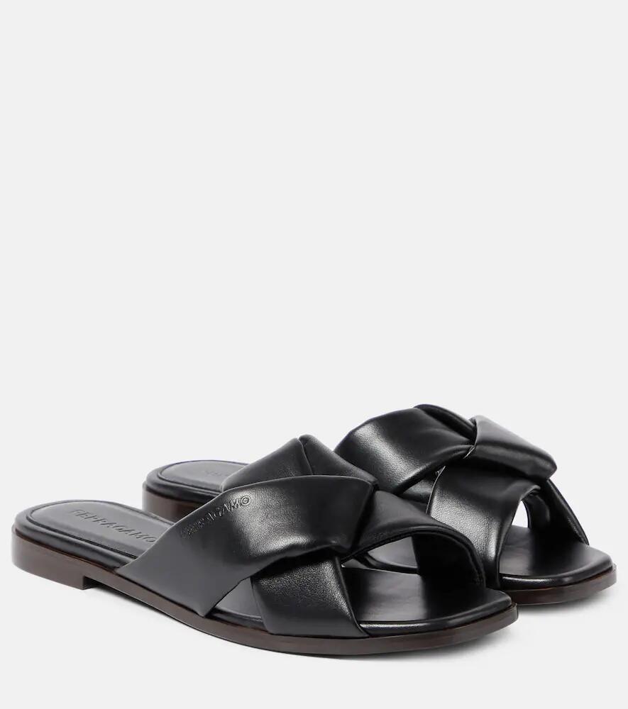 Ferragamo Leather slides Cover