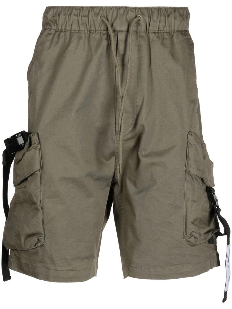 Musium Div. drawstring-waist cargo shorts - Green Cover