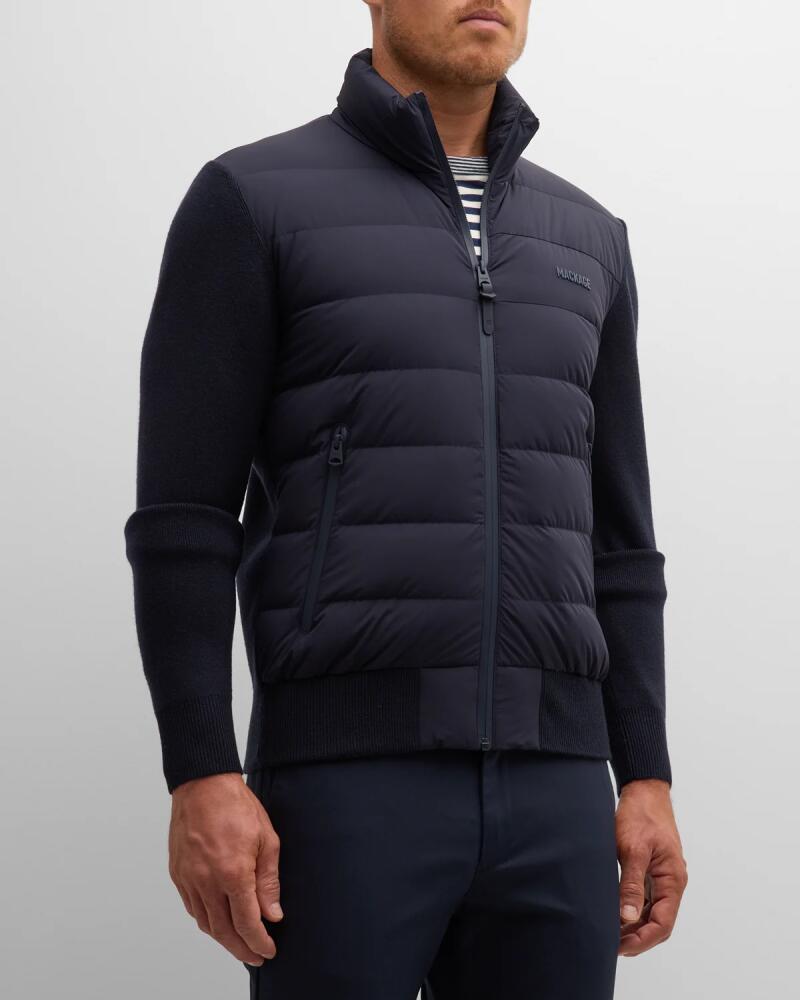 Mackage Men's Haney City Hybrid Down Jacket Cover