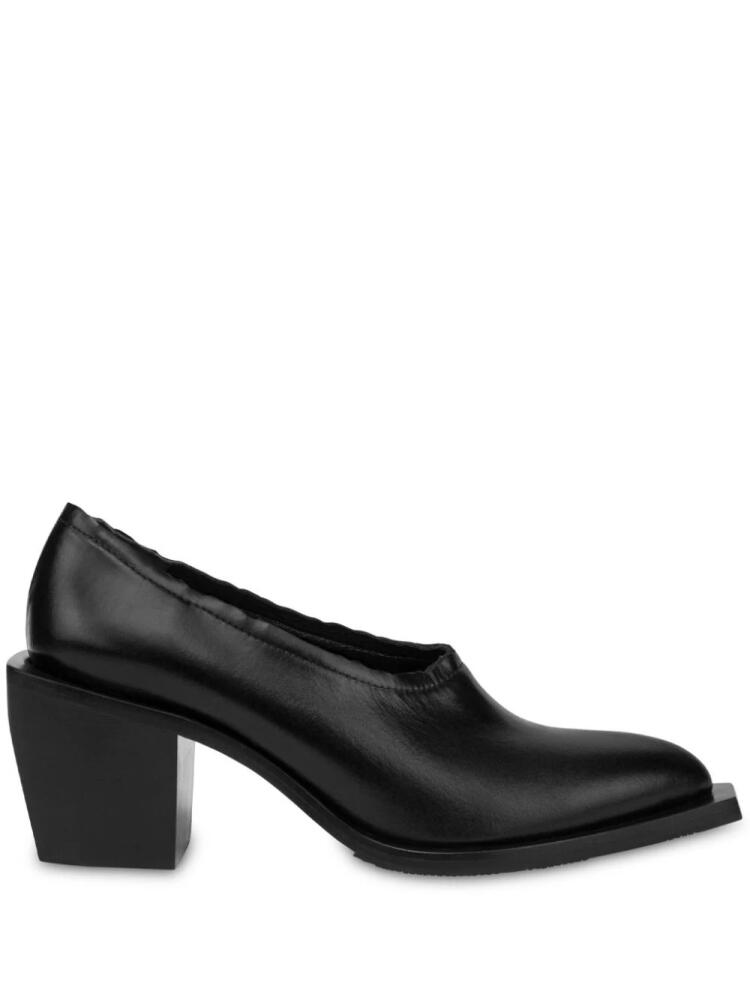 Moschino 60mm leather pumps - Black Cover