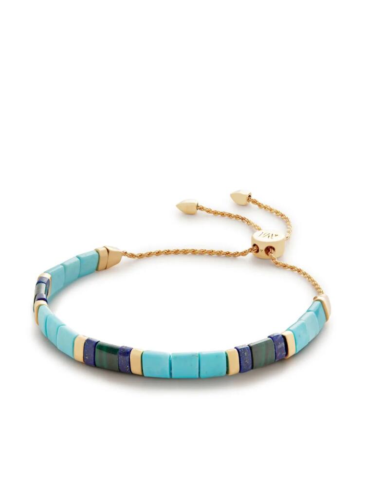 Monica Vinader Delphi turquoise friendship bracelet - Blue Cover