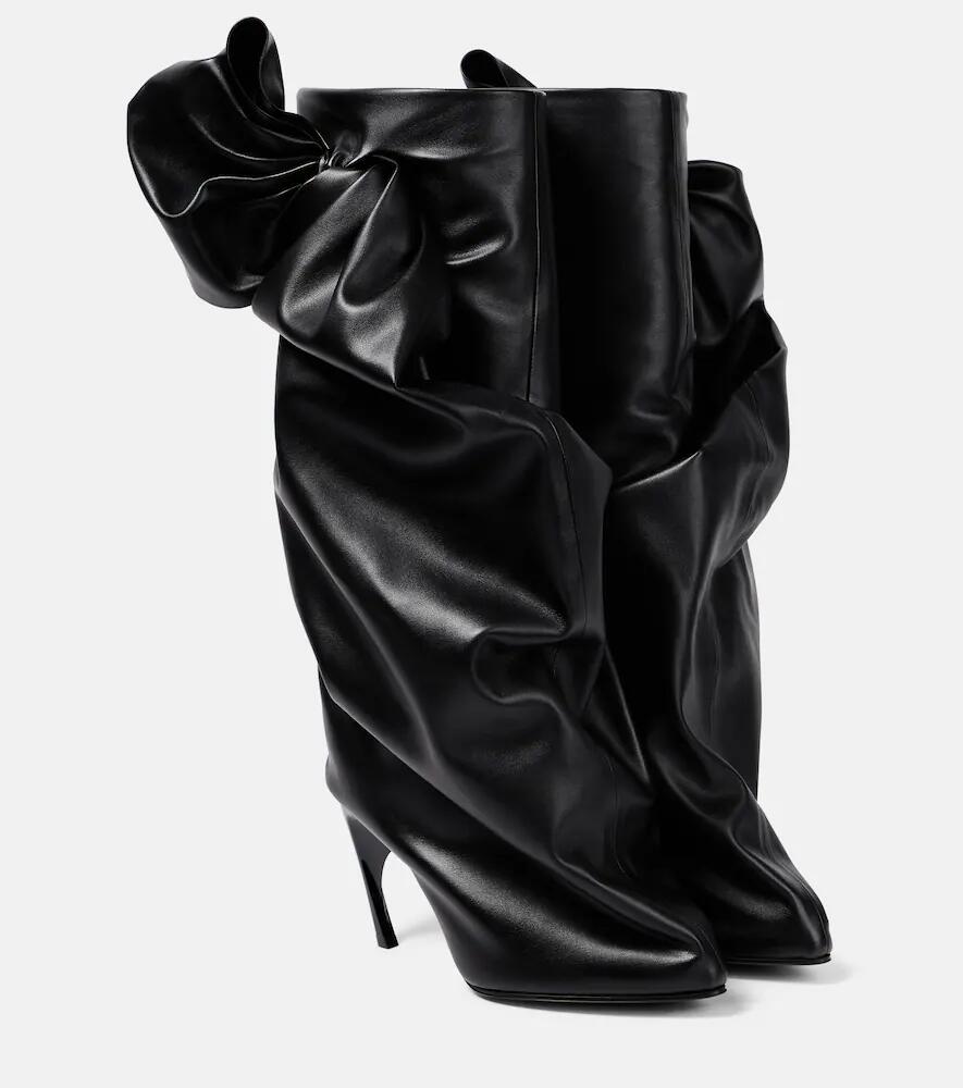 Alexander McQueen Leather knee-high boots Cover