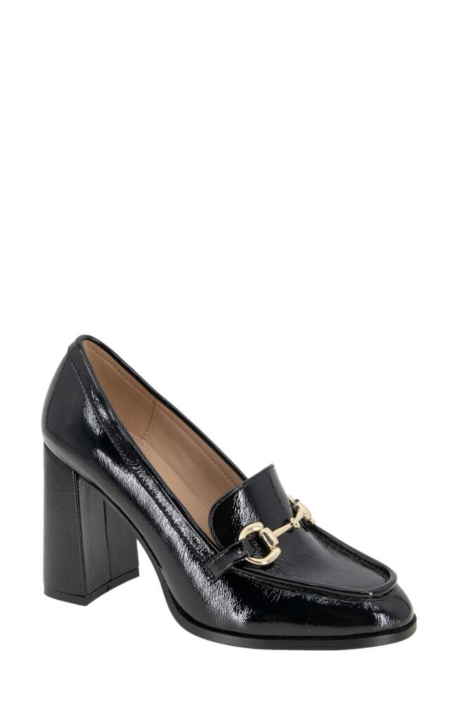 bcbg Yixy Loafer Pump in Black Patent Cover