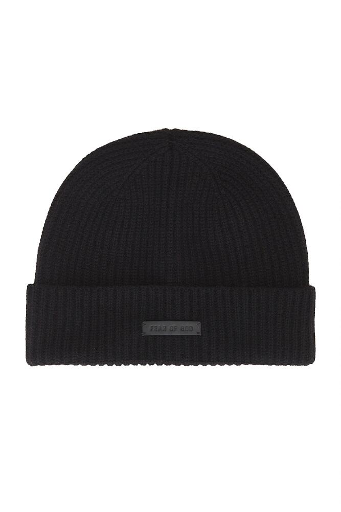 Fear of God Beanie in Black Cover