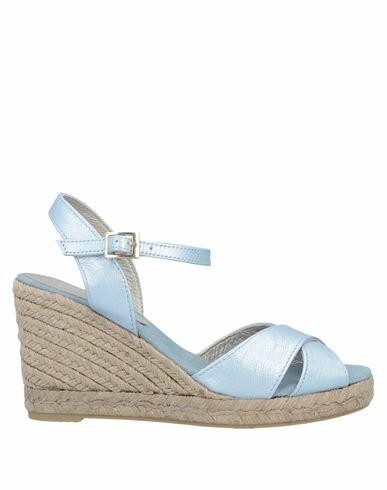 Carlo Pazolini Woman Espadrilles Sky blue Soft Leather Cover