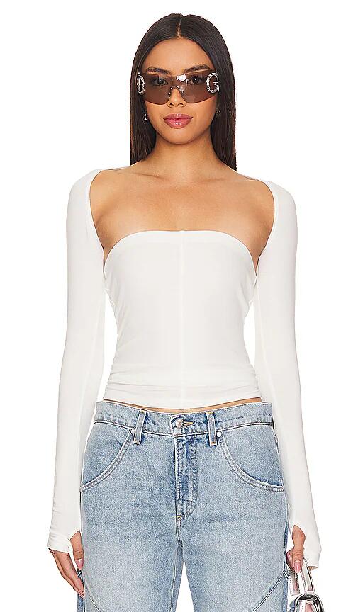 EB Denim Convertible Top in White Cover