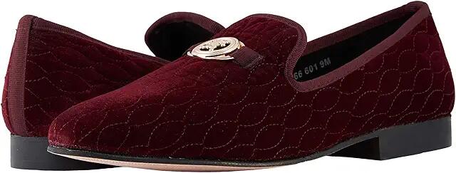 Stacy Adams Valet Velour Slip-On Loafer (Burgundy) Men's Shoes Cover