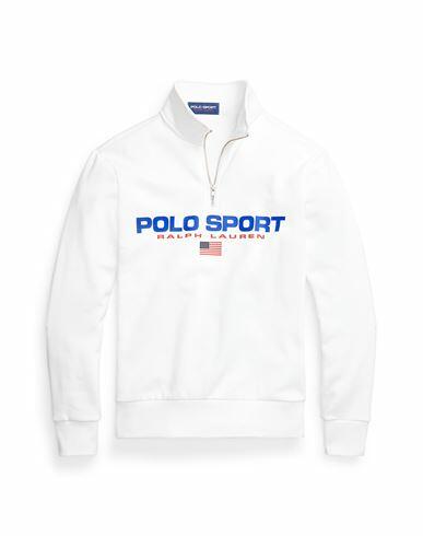 Polo Sport Ralph Lauren Polo Sport Fleece Sweatshirt Sweatshirt White Cotton, Recycled polyester Cover