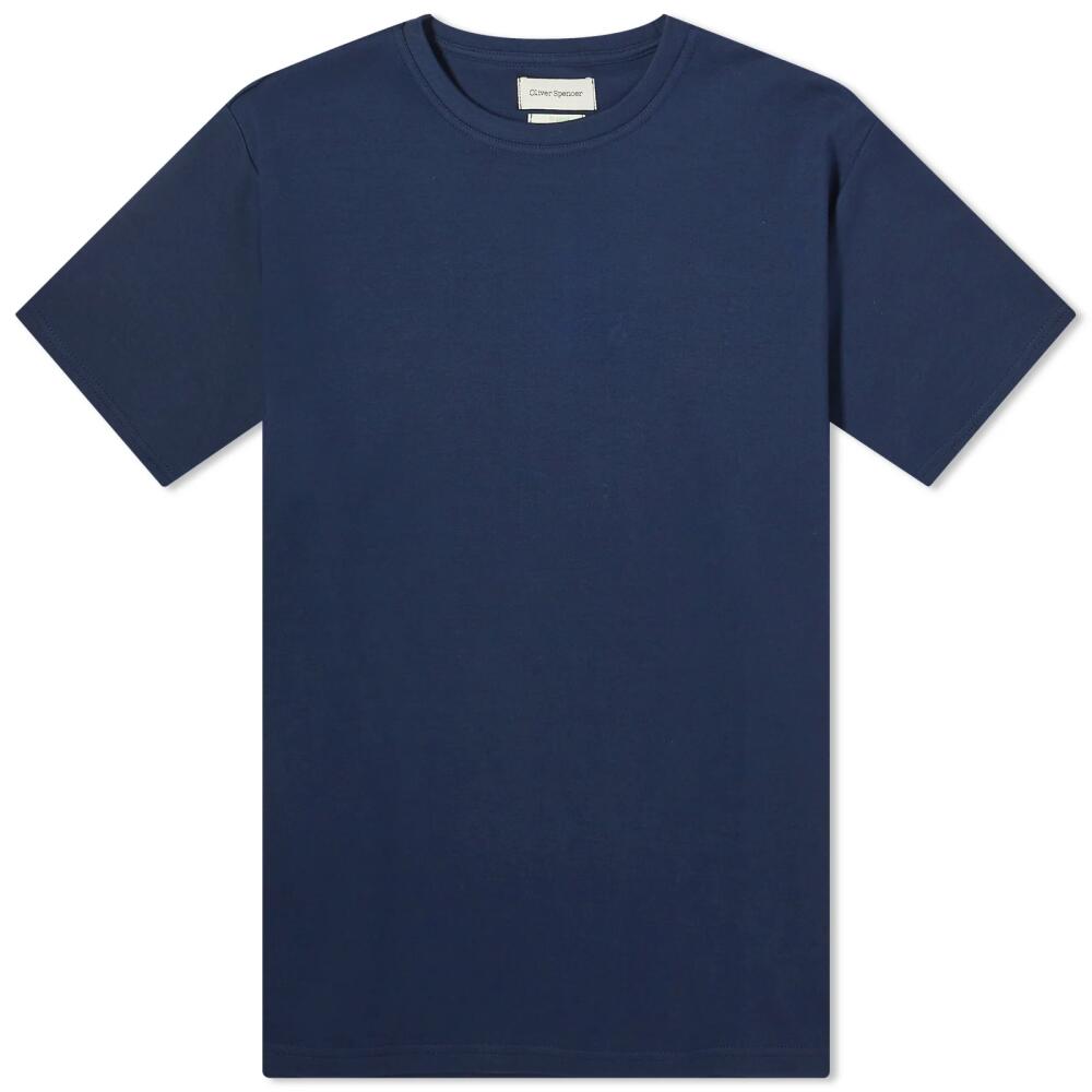 Oliver Spencer Men's Heavy T-Shirt in Navy Cover