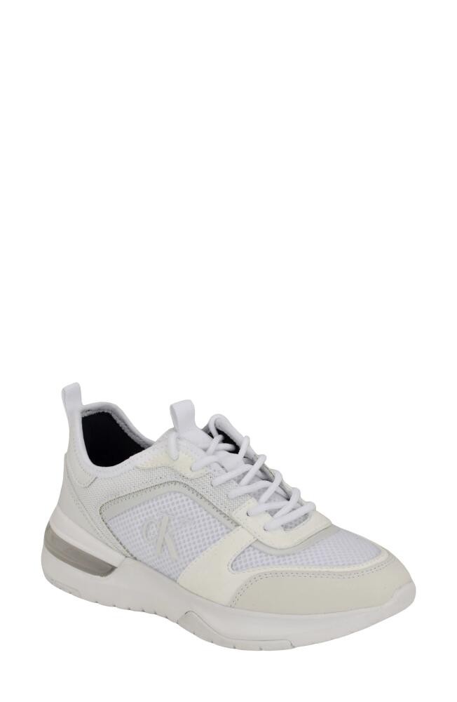 Calvin Klein Jazmeen Sneaker in Ivory Cover