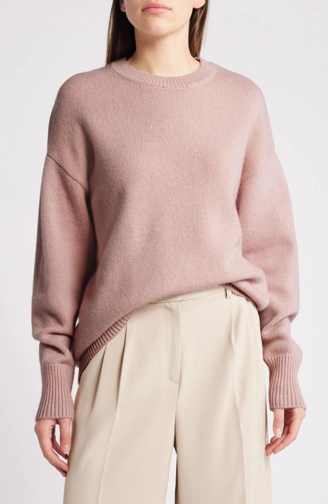 RUE SOPHIE Boulogne Wool & Cashmere Sweater in Rose Cover