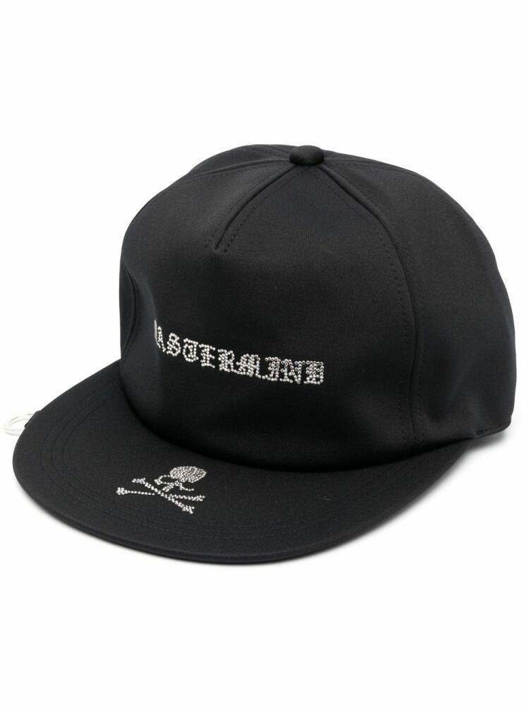 Mastermind Japan Swarovski crystal-embellished cap - Black Cover