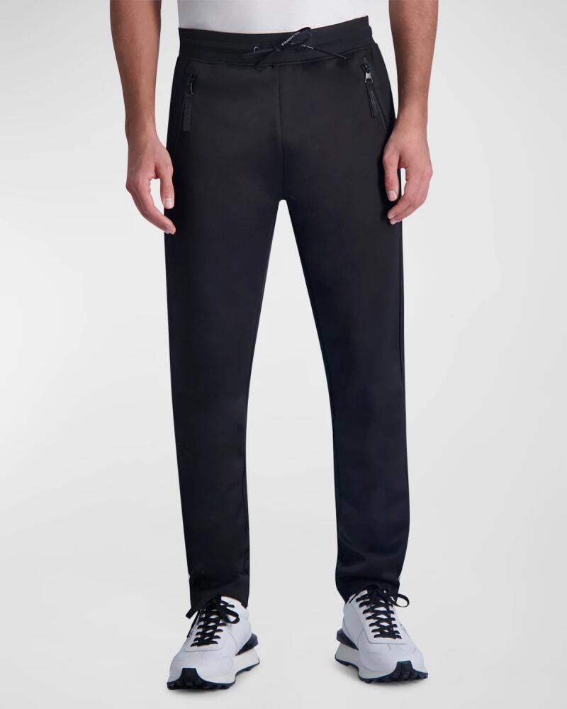 Karl Lagerfeld Paris Men's Slim-Fit Scuba Joggers Cover