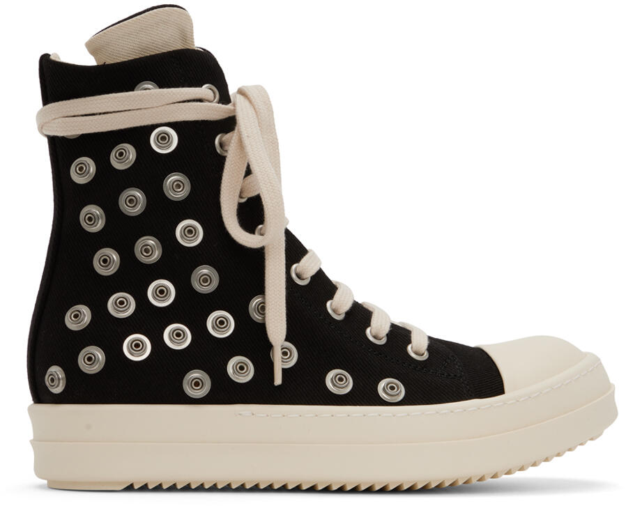 Rick Owens DRKSHDW Black Rivet Sneakers Cover