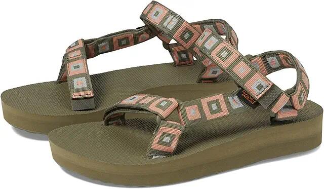 Teva Midform Universal (Retro Squares Unwind) Women's Shoes Cover