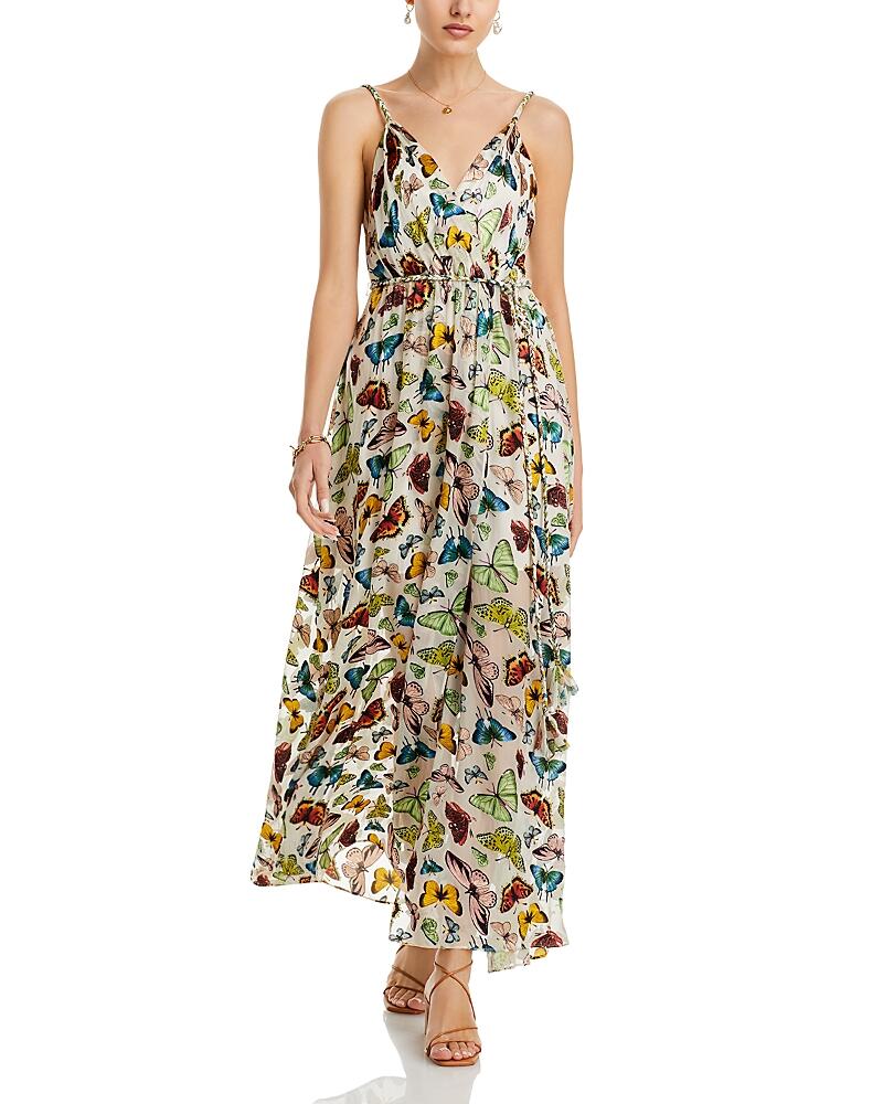 Alice and Olivia Samantha Braided Strap Maxi Dress Cover