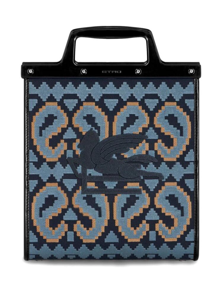 ETRO medium Love Trotter tote bag - Blue Cover