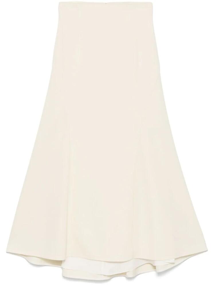 Del Core fishtail midi skirt - Neutrals Cover