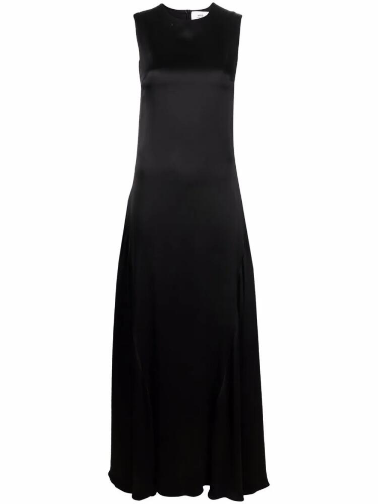 AMI Paris side-panel long dress - Black Cover