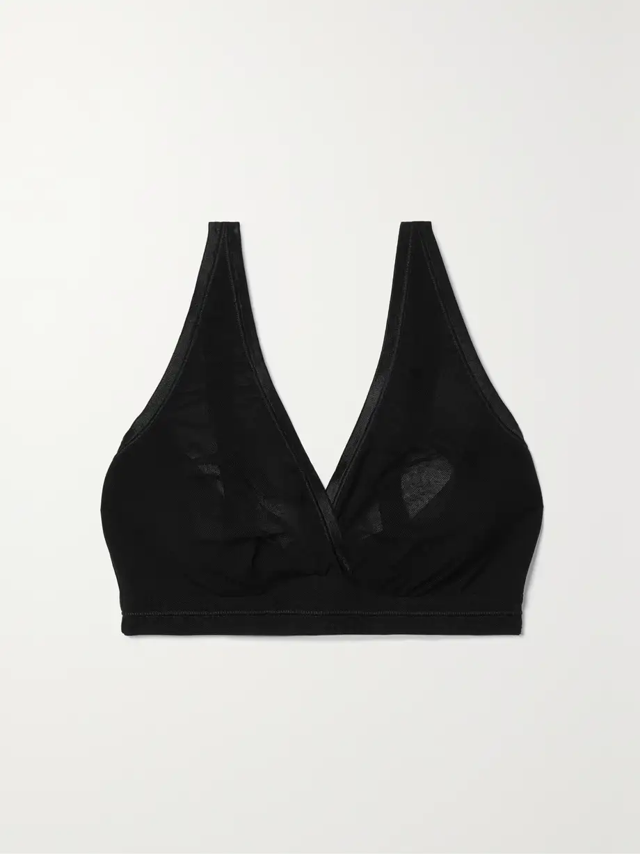 COSABELLA - Soiré Confidence Mesh Soft-cup Bra - Black Cover