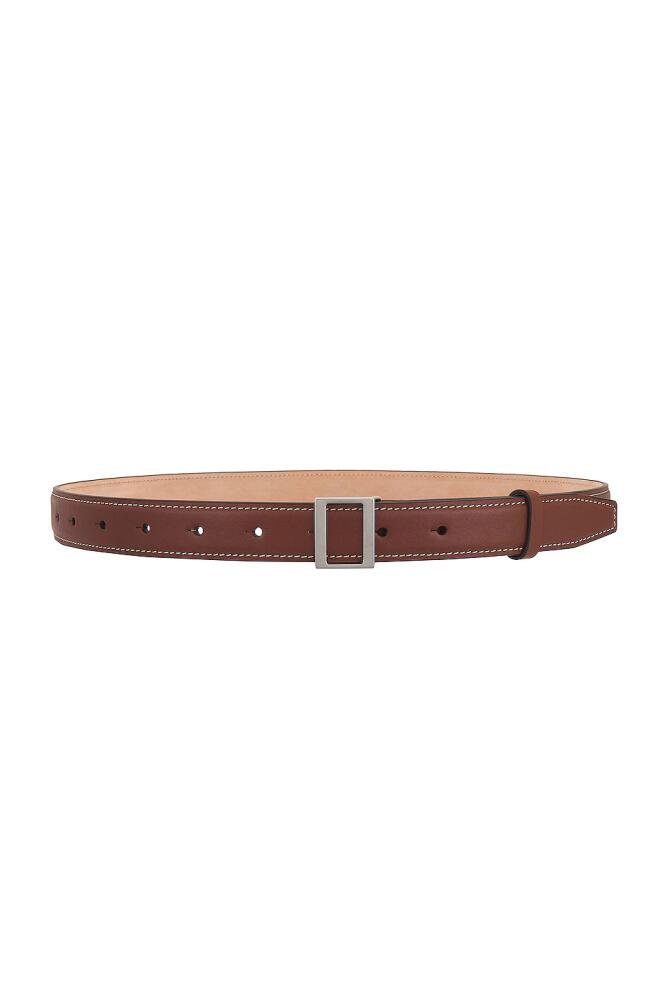 Acne Studios Leather Belt in Brown Cover