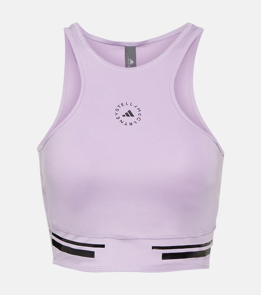 Adidas by Stella McCartney TruePace technical jersey sports top Cover