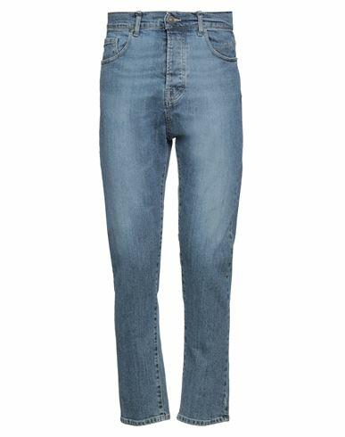 Imperial Man Jeans Blue Cotton, Elastane Cover