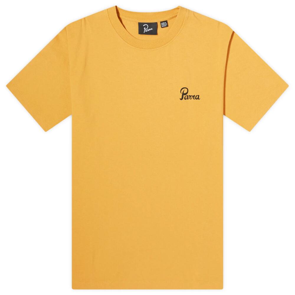 By Parra Men's Swan To The Face T-Shirt in Ochre Cover