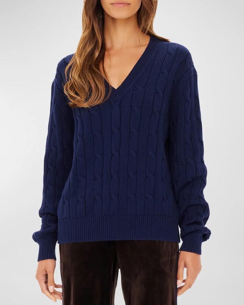 The Upside Seymour Cable-Knit Sweater Cover