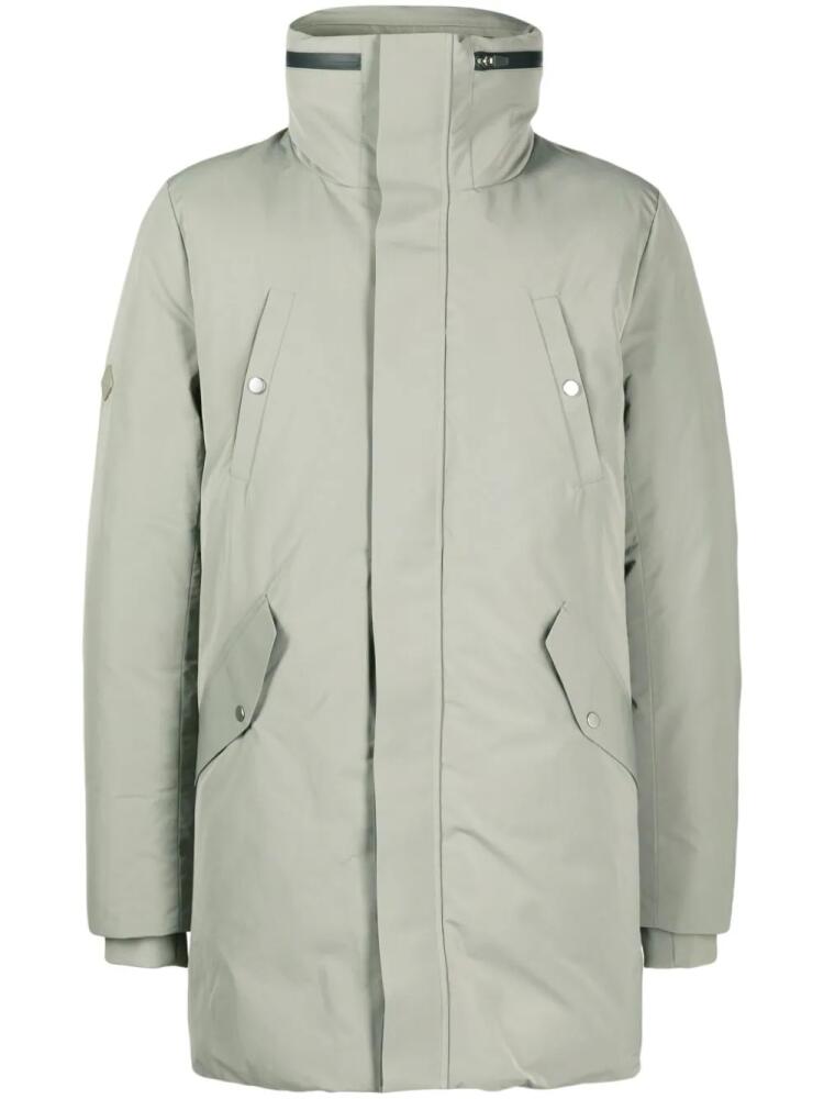 Spoonyard hooded padded coat - Green Cover