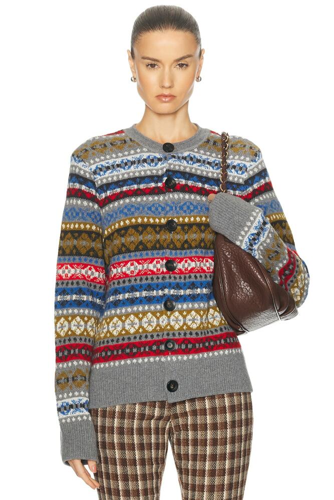 Wales Bonner Astral Cardigan in Multi Cover