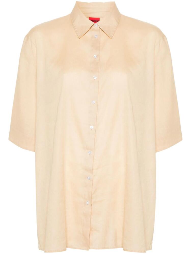 HUGO regular-fit shirt - Neutrals Cover