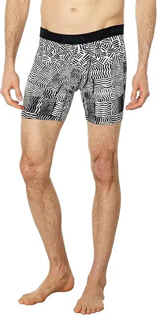 Stance Crosshatch Wholester Boxer Brief (Black) Men's Underwear Cover