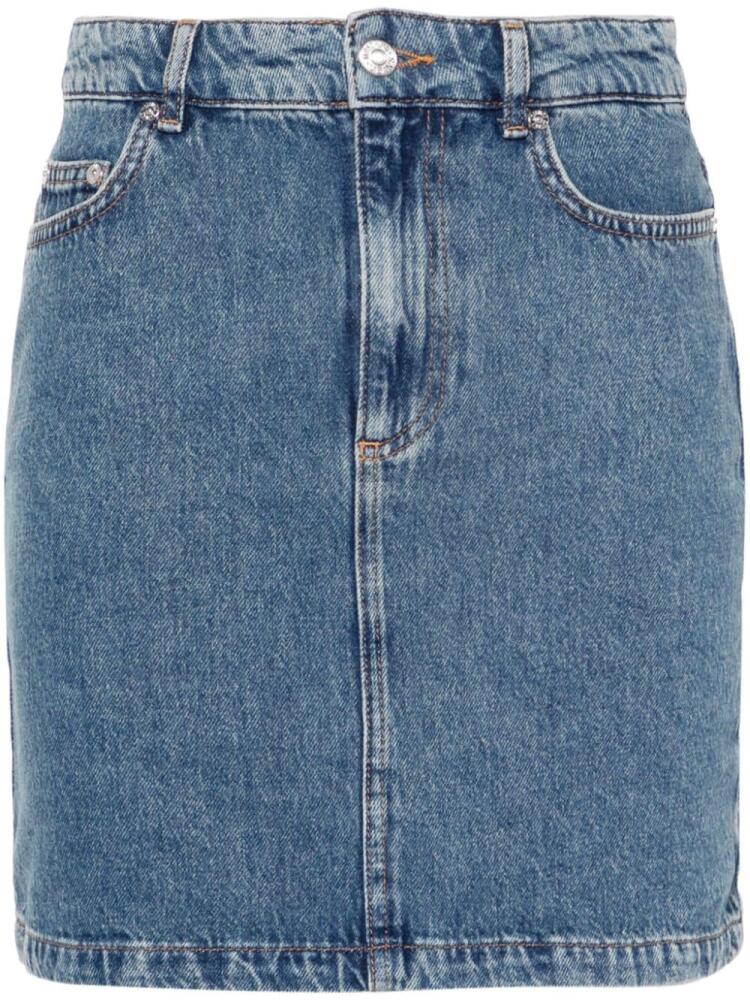 MOSCHINO JEANS denim mini skirt - Blue Cover