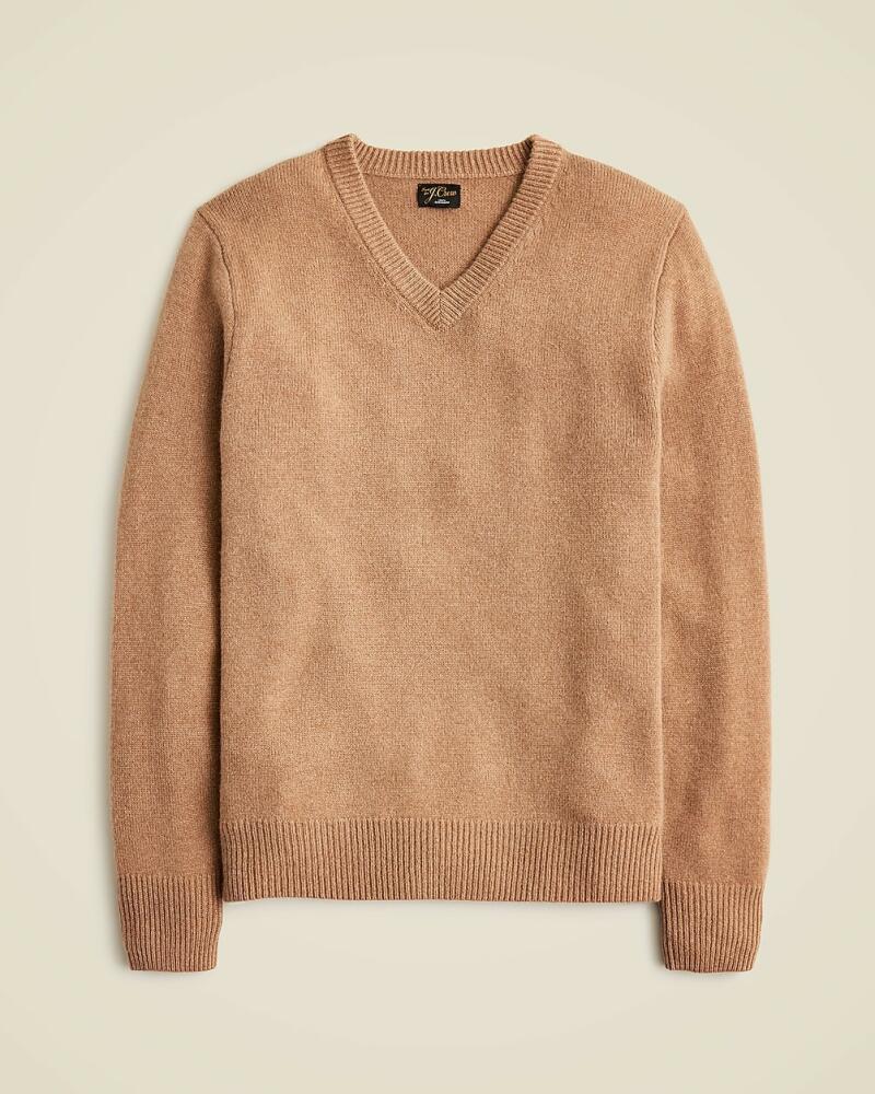 J.Crew Relaxed midweight cashmere V-neck sweater Cover