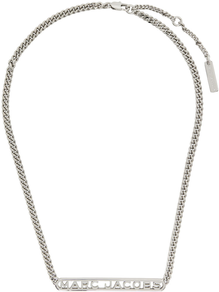 Marc Jacobs Silver 'The Monogram Chain' Necklace Cover