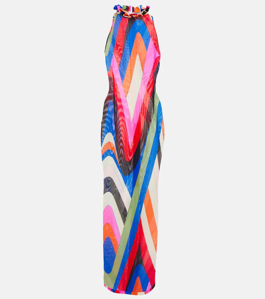 Pucci Moire maxi dress Cover