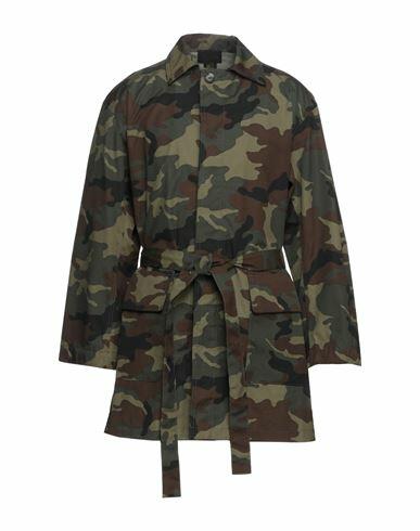 Fear Of God Man Overcoat & Trench Coat Military green Cotton Cover