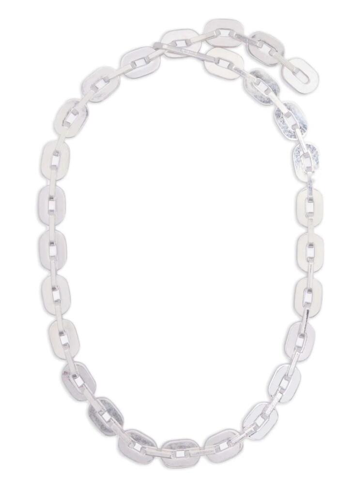 Jil Sander chunky chain necklace - Grey Cover