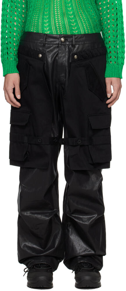 Andersson Bell Black Raptor Cargo Pants Cover